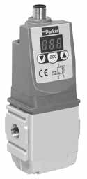 Valvula proporcional aire: G1/4, 0-10 bar, 24VDC. Input/output: 0-10V. Conect. M12 (4pin)